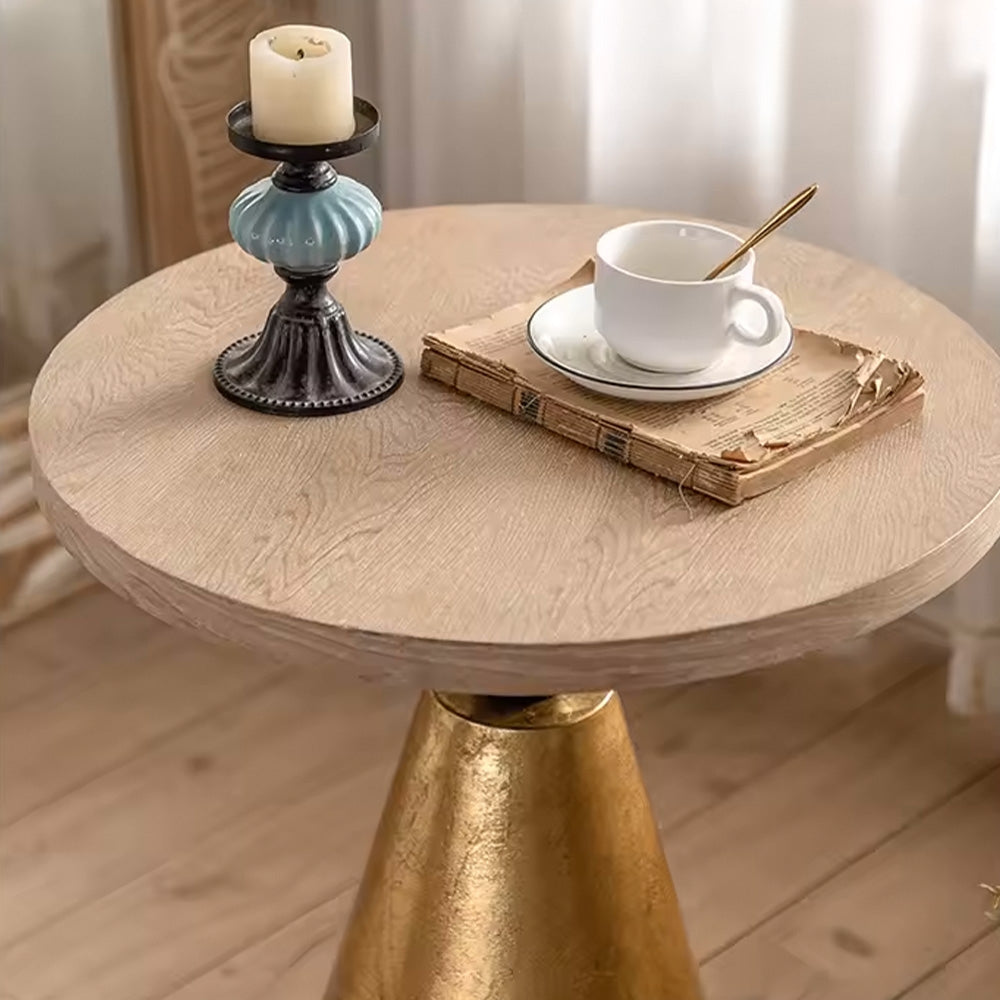 Masuta living lemn masiv premium Metalo, Homedit - Image 9