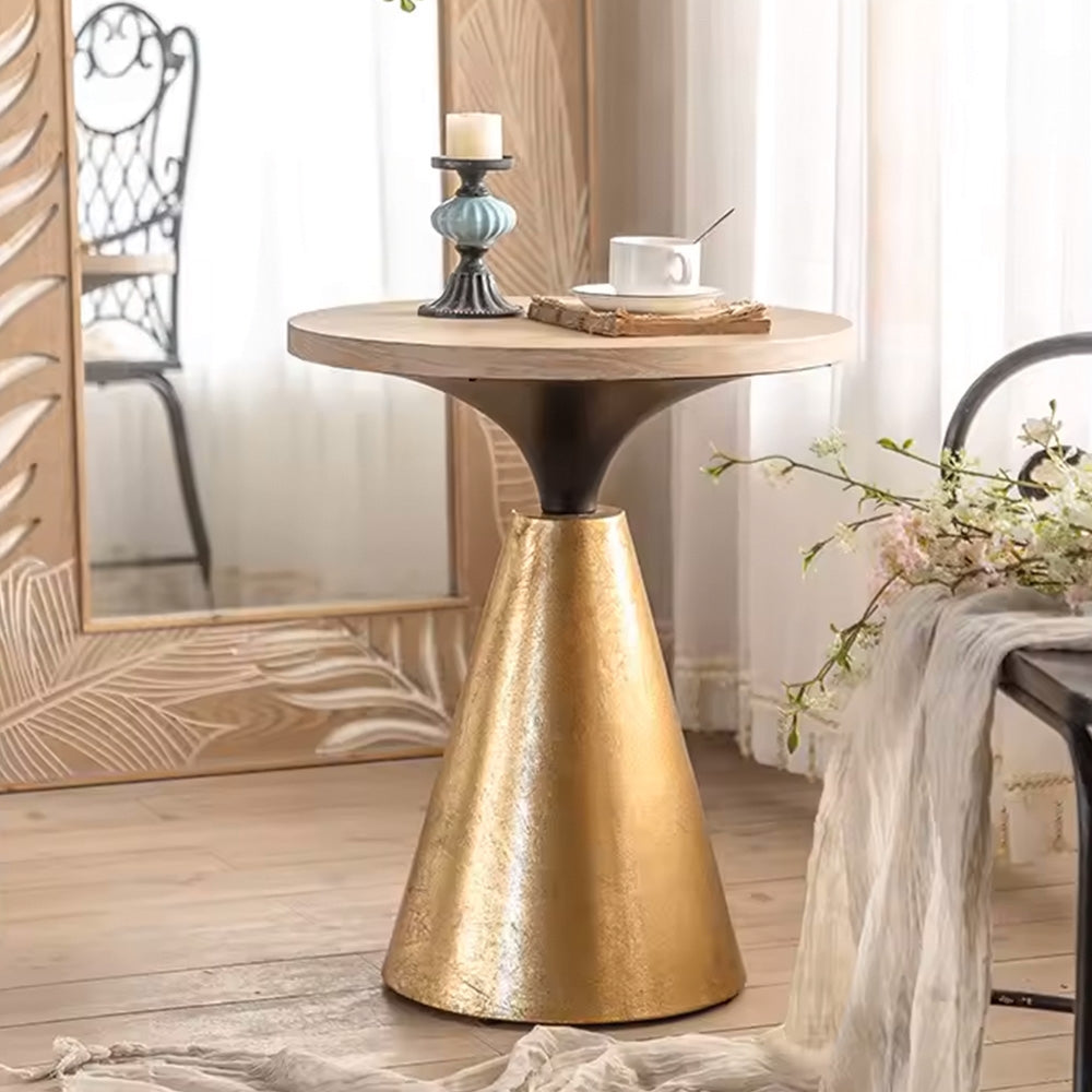 Masuta living lemn masiv premium Metalo, Homedit - Image 6