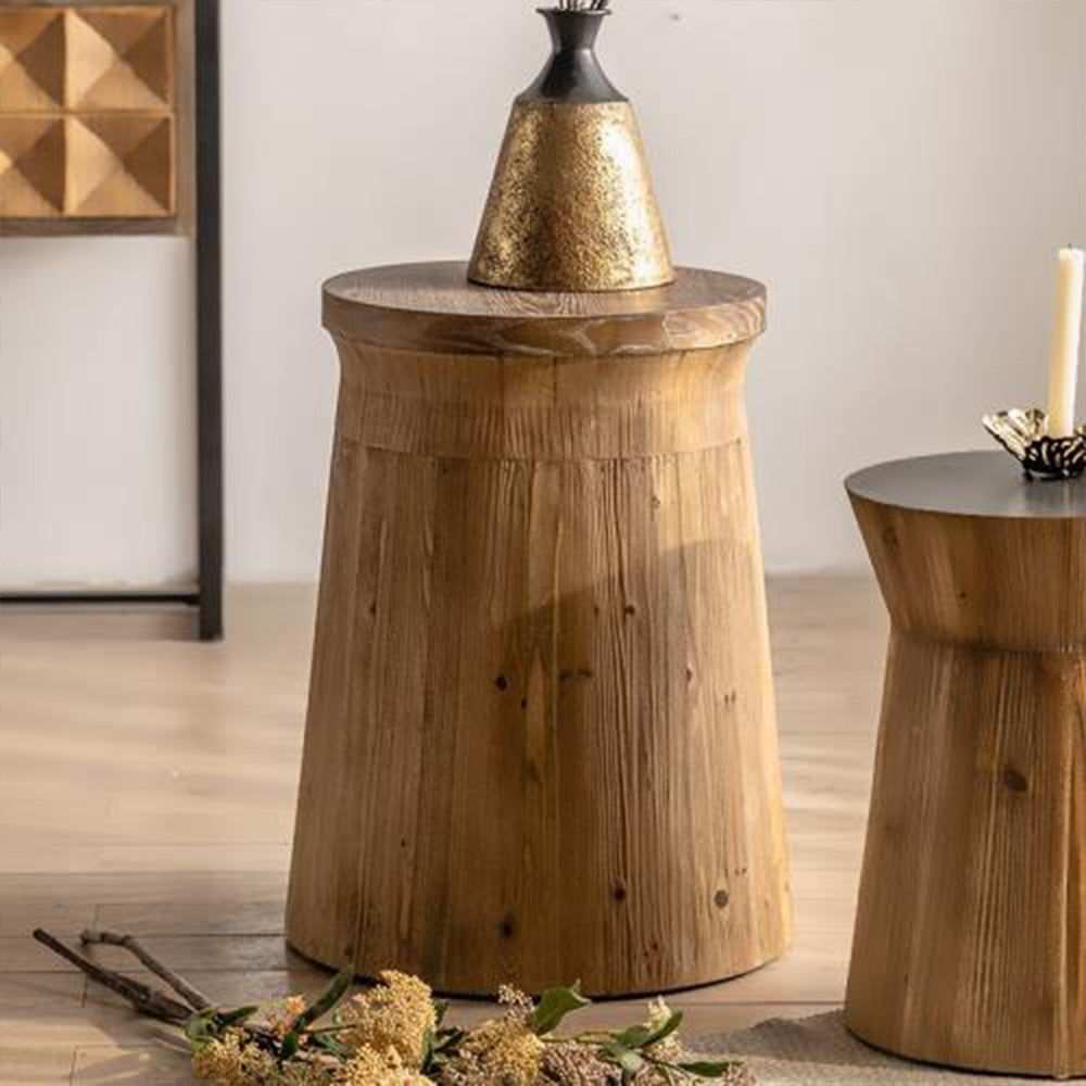 Masuta cafea living premium, lemn masiv 46.5 x 60 cm Cupo, Homedit - Image 3