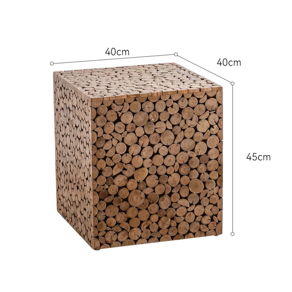 Masuta cafea premium, lemn masiv Trunk, Homedit - Image 15