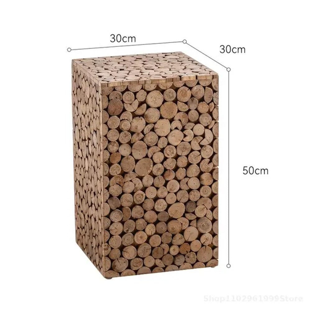 Masuta cafea premium, lemn masiv Trunk, Homedit - Image 16