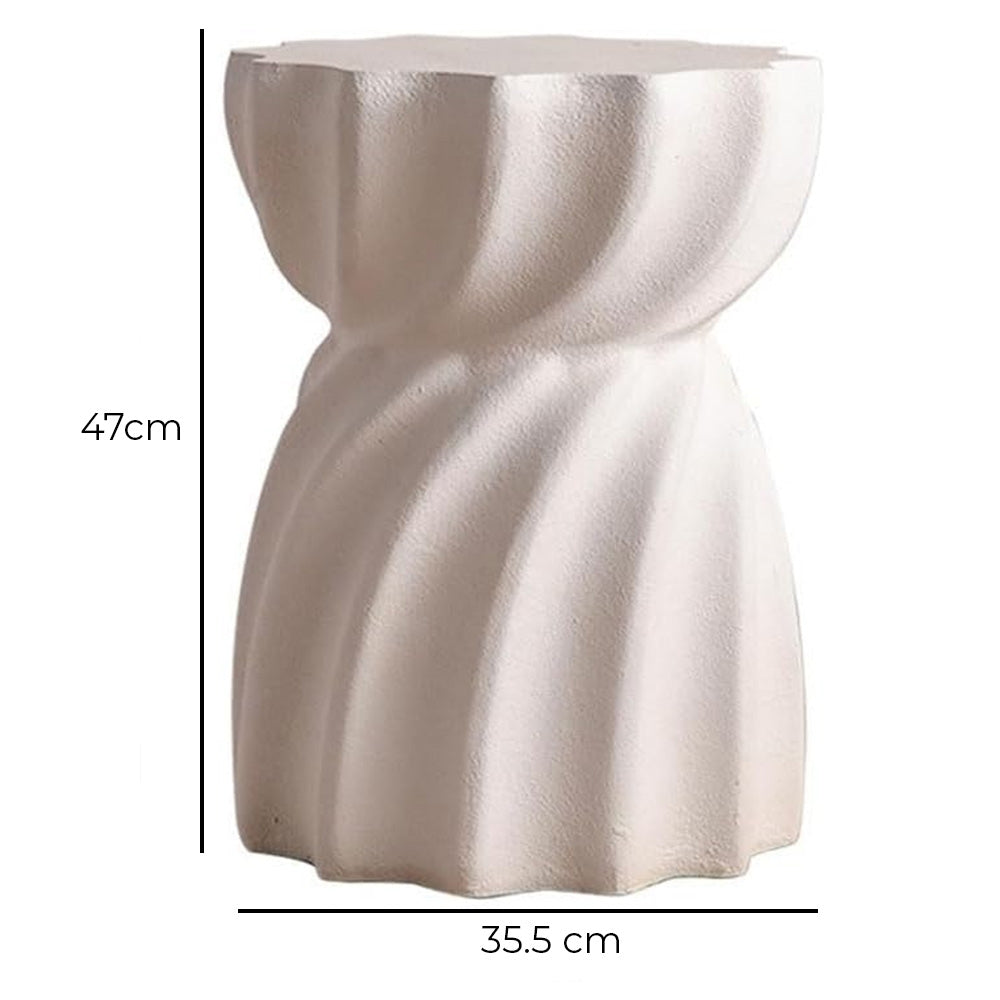 Masuta premium Helix 47 x 35.5 cm compozit, Homedit - Image 9