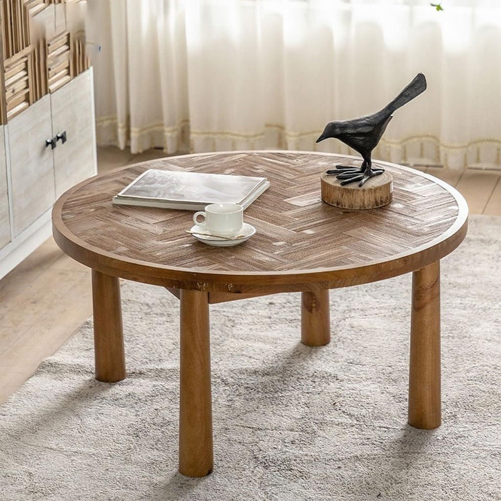 Masuta cafea premium, 90 x 90 x 46.5 cm Woode, Homedit - Image 5