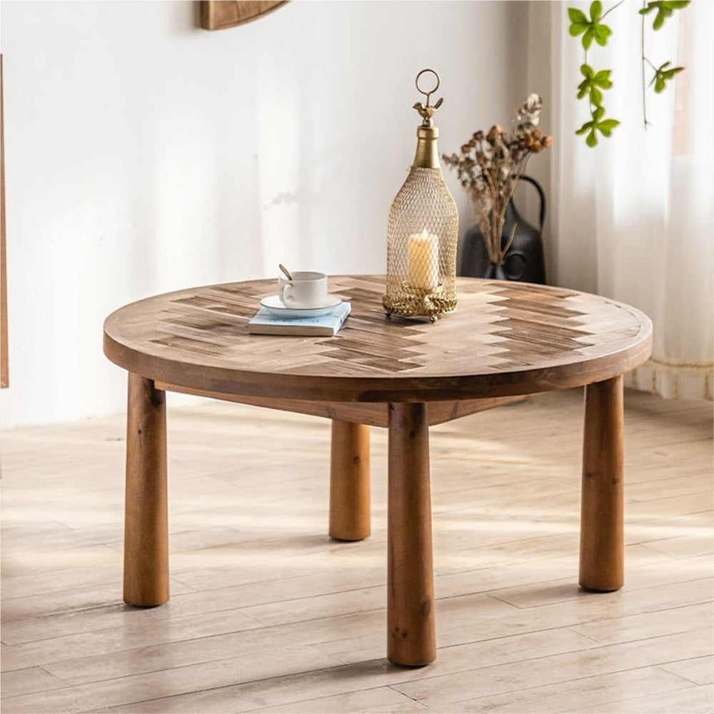 Masuta cafea premium, 90 x 90 x 46.5 cm Woode, Homedit - Image 7