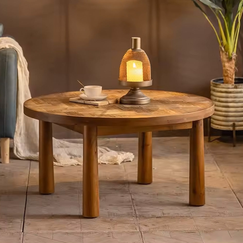 Masuta cafea premium, 90 x 90 x 46.5 cm Woode, Homedit - Image 3