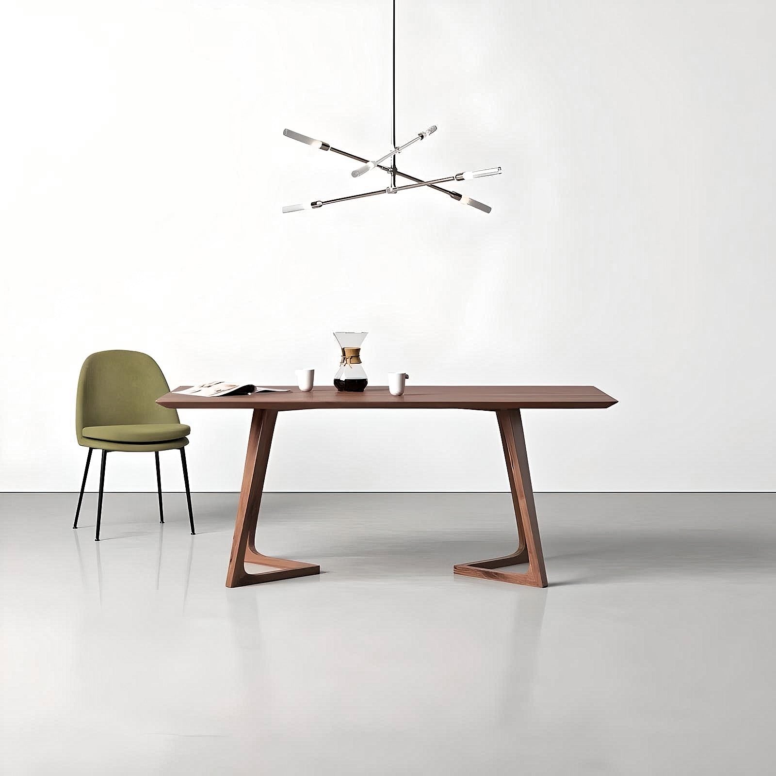 Masa lemn masiv Twist, masa dining, Homedit - Image 3