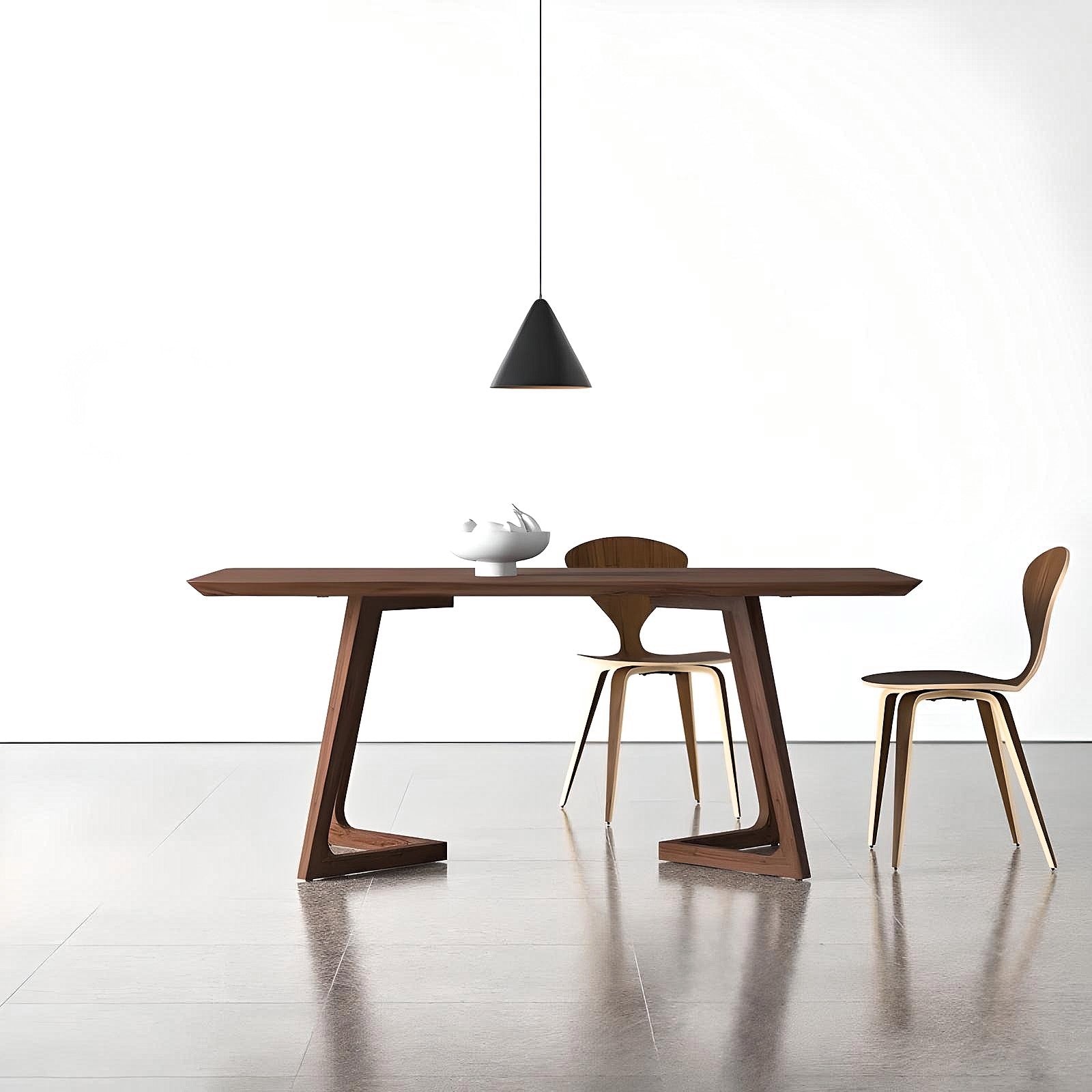 Masa lemn masiv Twist, masa dining, Homedit - Image 5