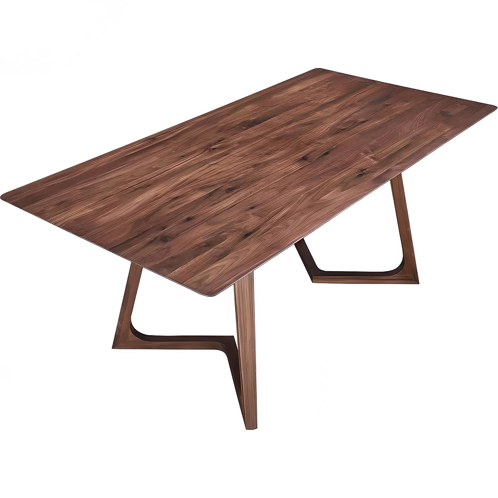 Masa lemn masiv Twist, masa dining, Homedit - Image 7