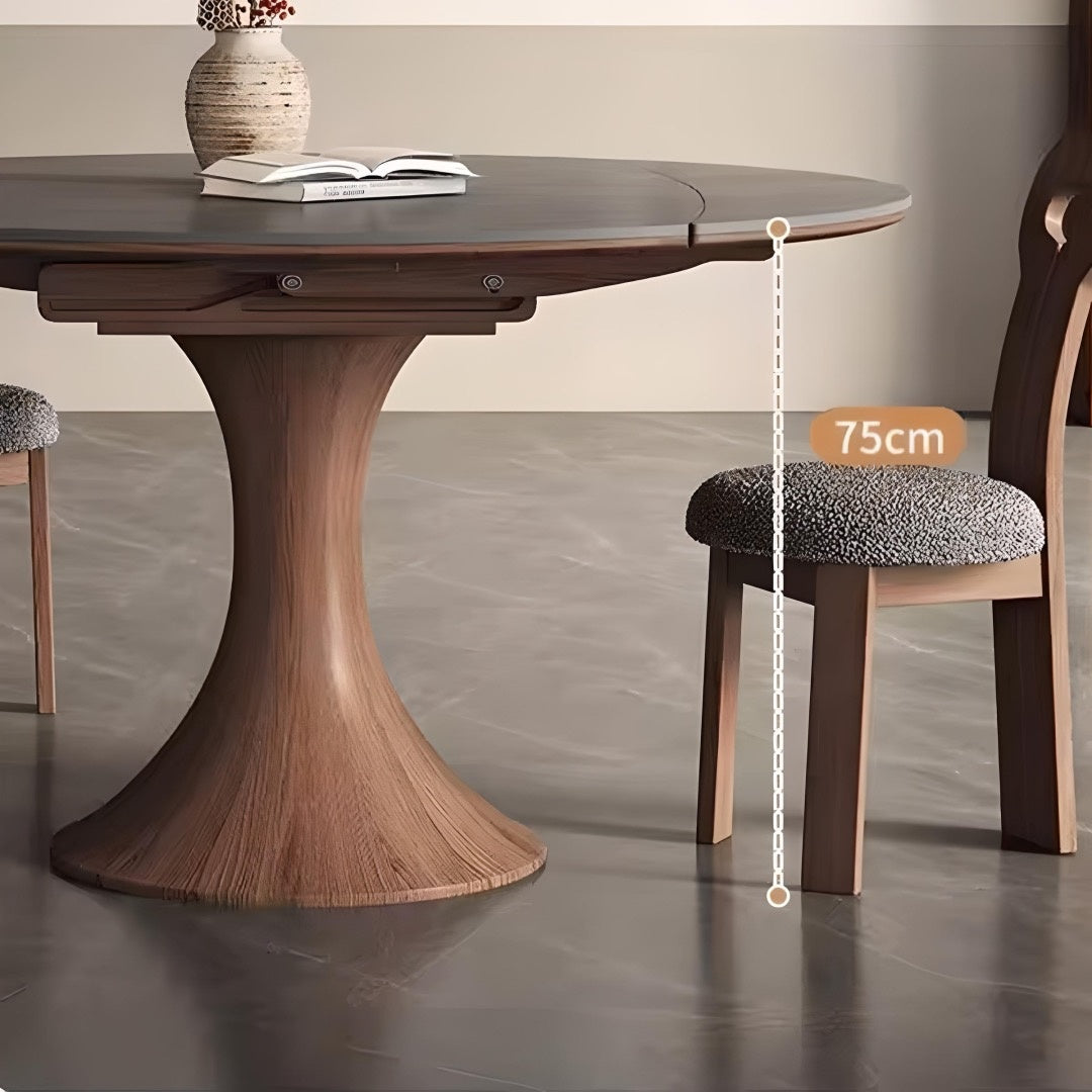 Masa extensibila cm lemn masiv Mystic, masa dining Homedit - Image 7