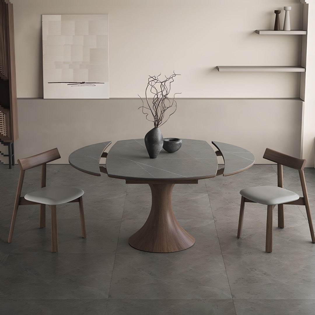 Masa extensibila cm lemn masiv Mystic, masa dining Homedit - Image 3