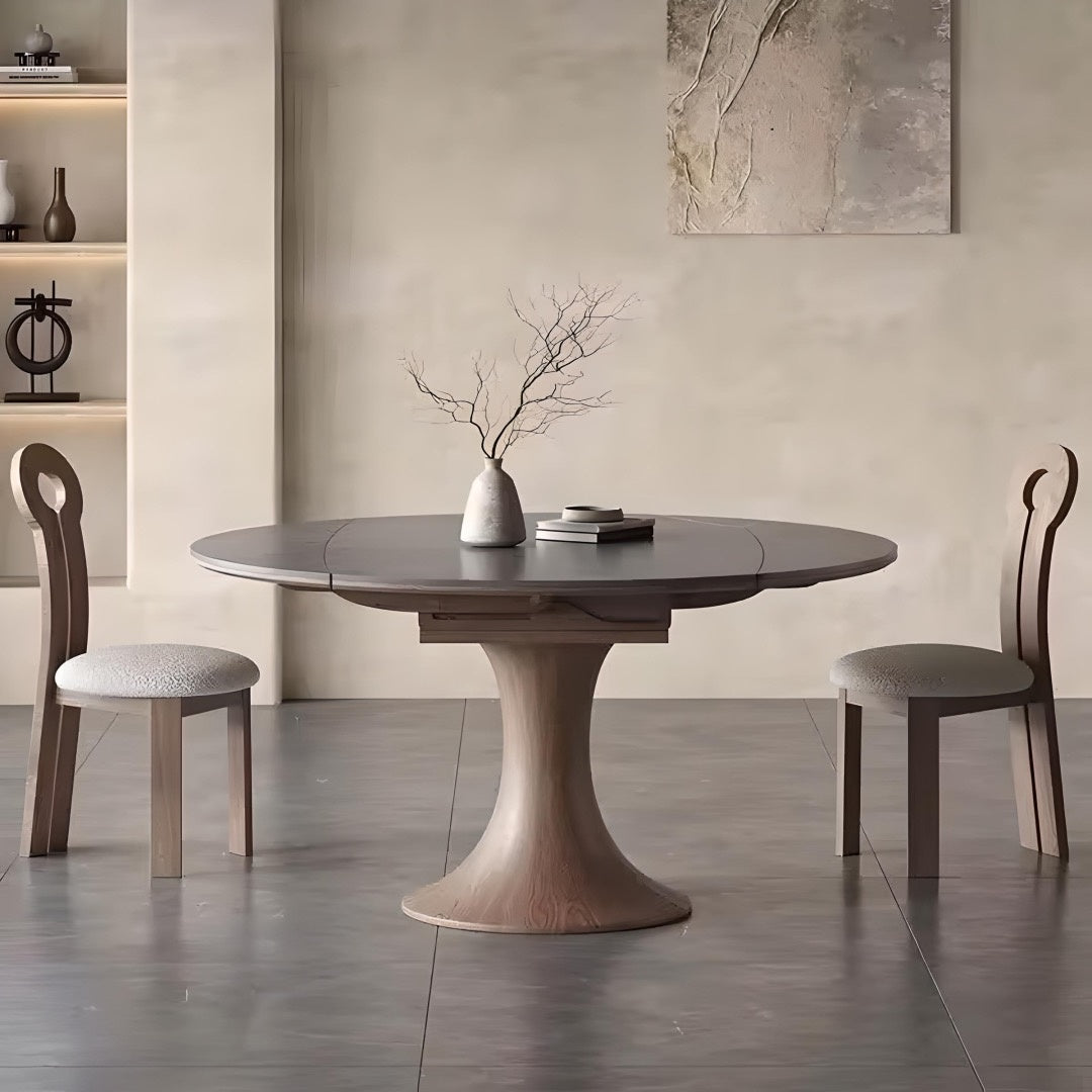 Masa extensibila cm lemn masiv Mystic, masa dining Homedit - Image 8