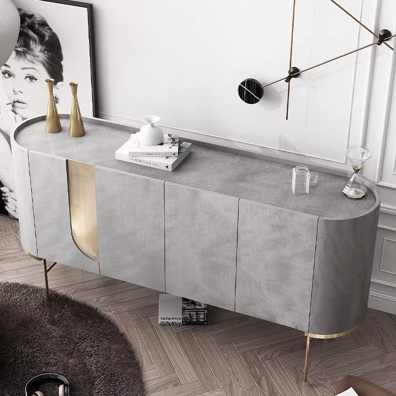 Comoda lemn 150 x 40 x 90 Eton Grey, Homedit - Image 3