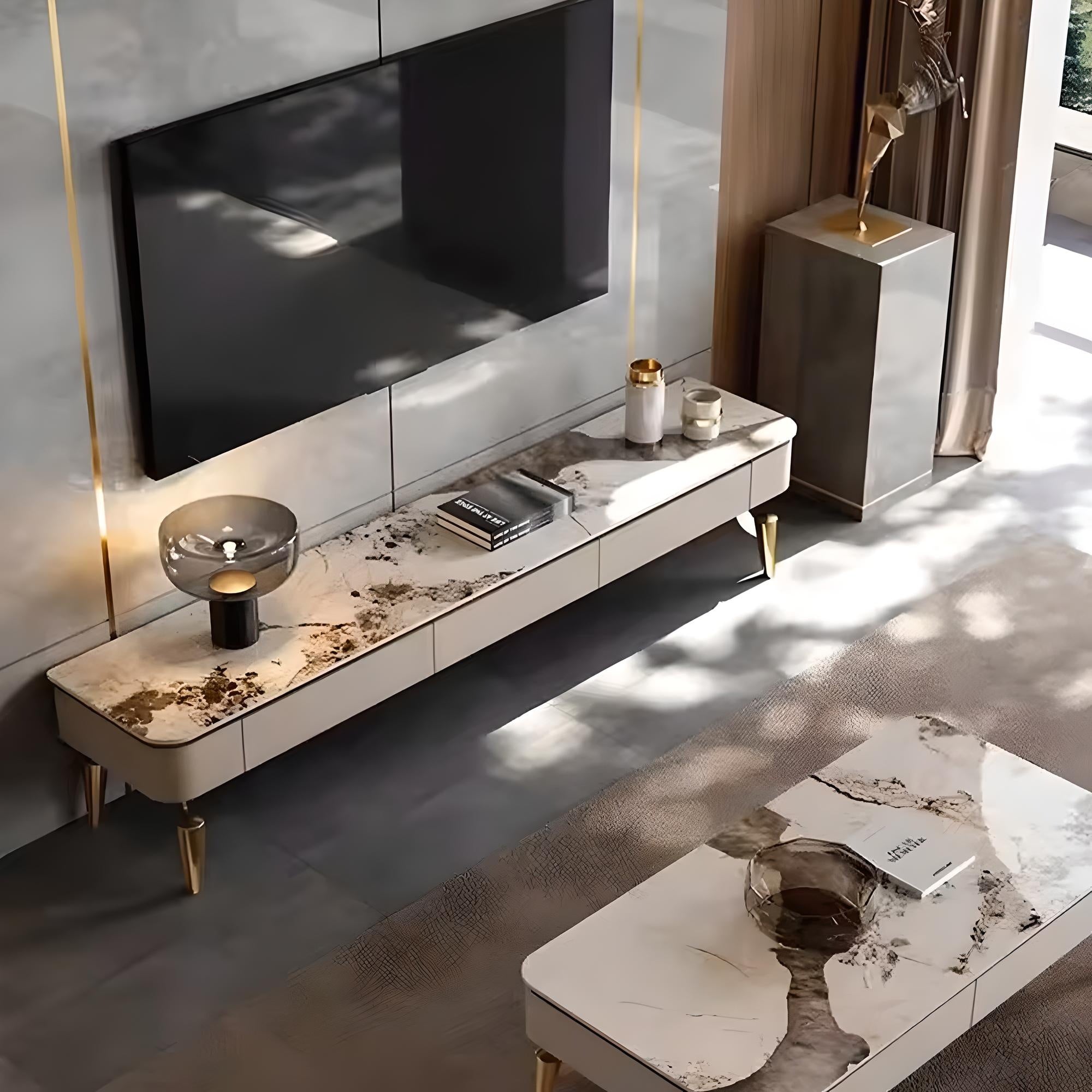 Masa living si Comoda Tv Goldora, Homedit - Image 3