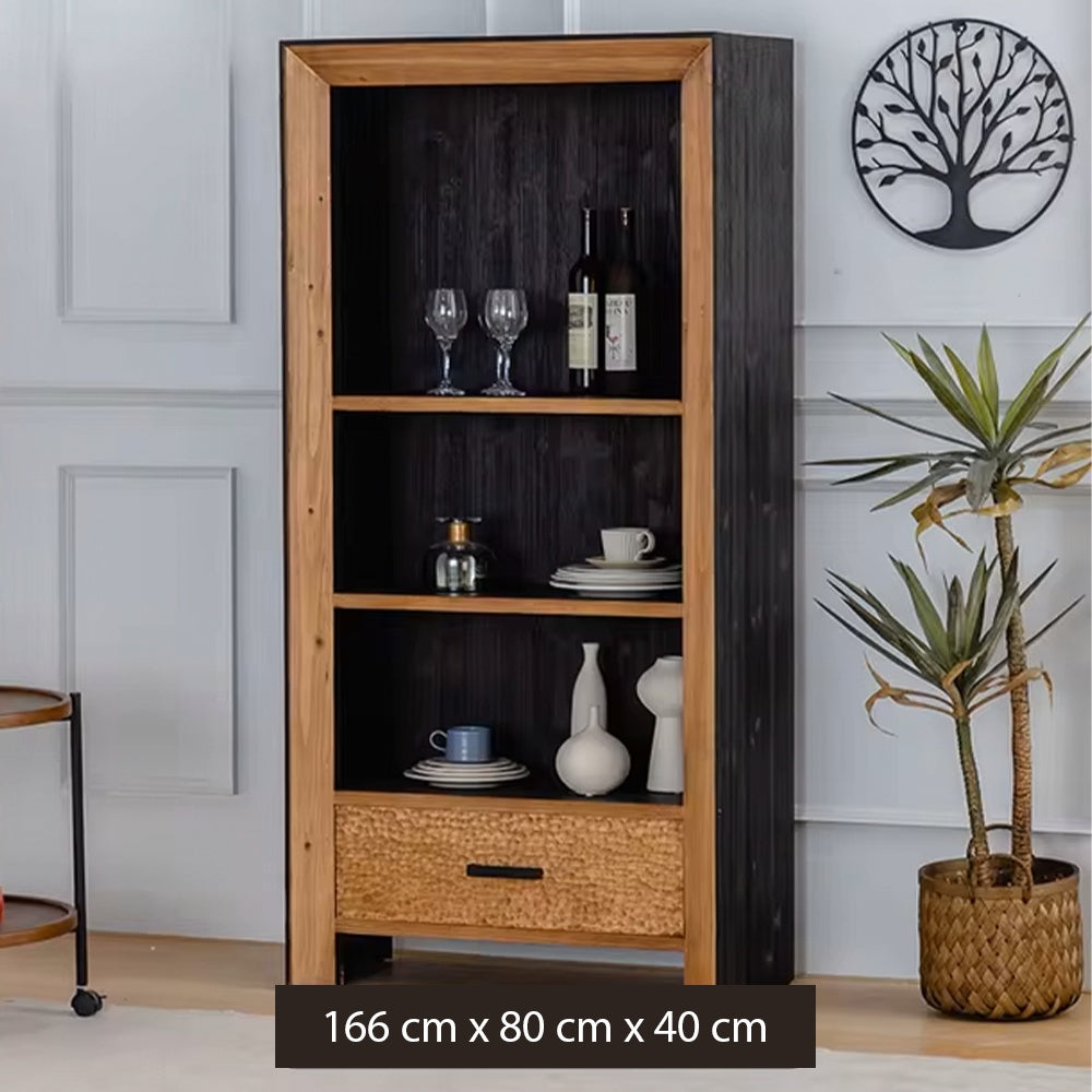 Consola mobilier din lemn masiv premium, Wabi, 166 cm x 80 cm x 40 cm, Homedit - Image 3