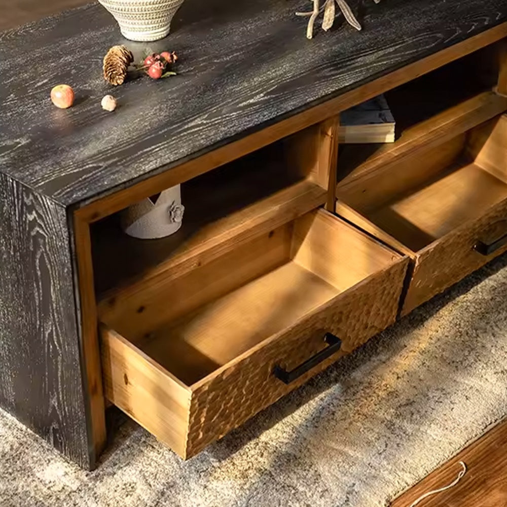 Masa cafea 120 cm din lemn masiv Wabi, Homedit - Image 6