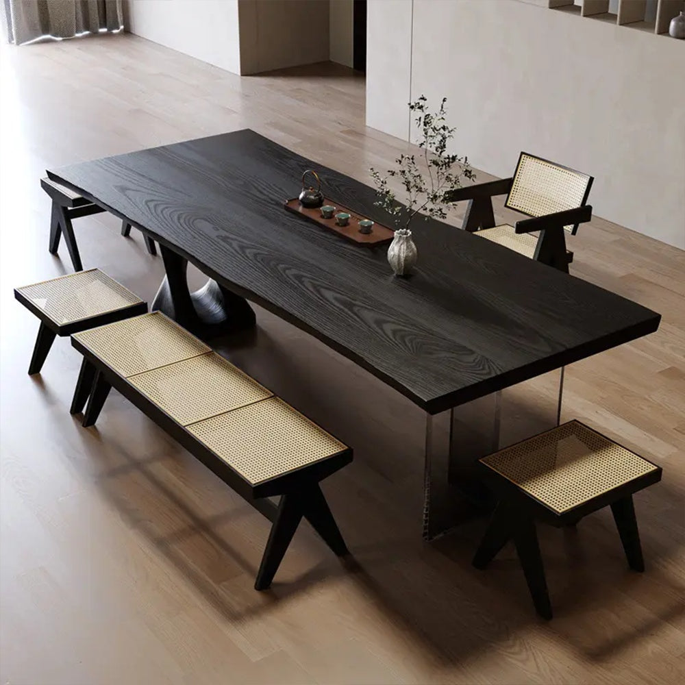 Masa dining premium din lemn masiv Revers, Homedit - Image 4