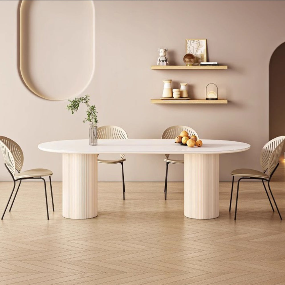 Masa dining premium White Beauty2, Homedit - Image 4