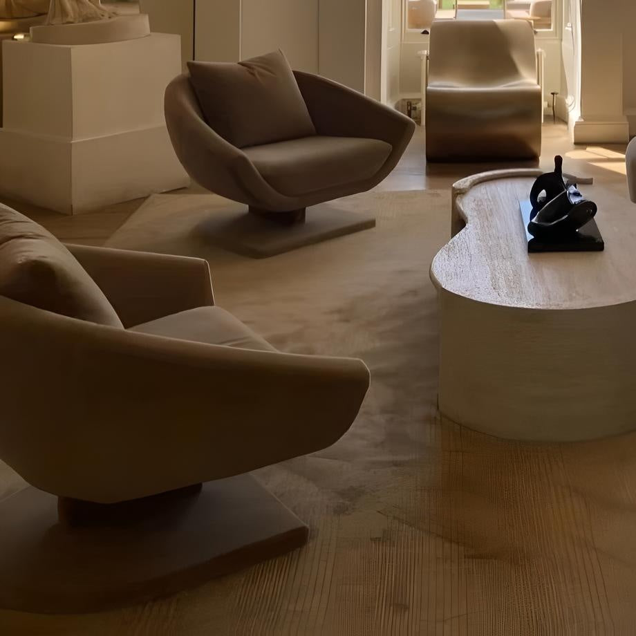 Fotoliu Premium 80 cm x 78 cm x 89 cm, Cozy Amber, Homedit - Image 6