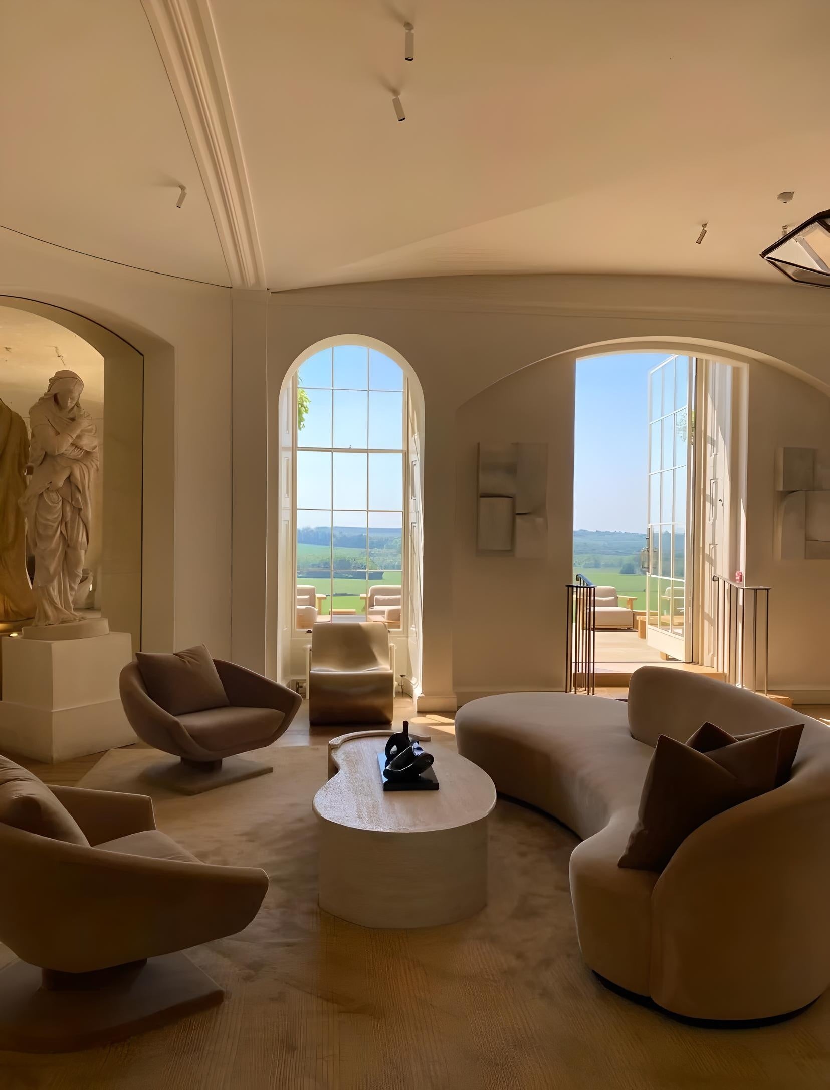 Fotoliu Premium 80 cm x 78 cm x 89 cm, Cozy Amber, Homedit - Image 5