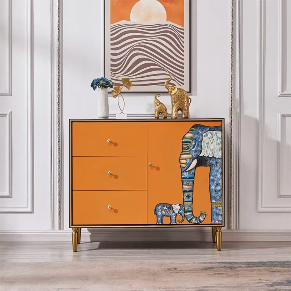 Consola mobilier premium, comoda Elephant 100 cm x 36 cm x 90 cm, Homedit - Image 2