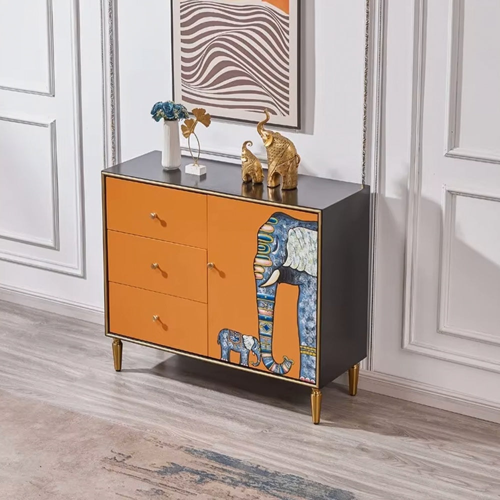 Consola mobilier premium, comoda Elephant 100 cm x 36 cm x 90 cm, Homedit - Image 3