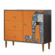 Consola mobilier premium, comoda Elephant 100 cm x 36 cm x 90 cm, Homedit - Image 6