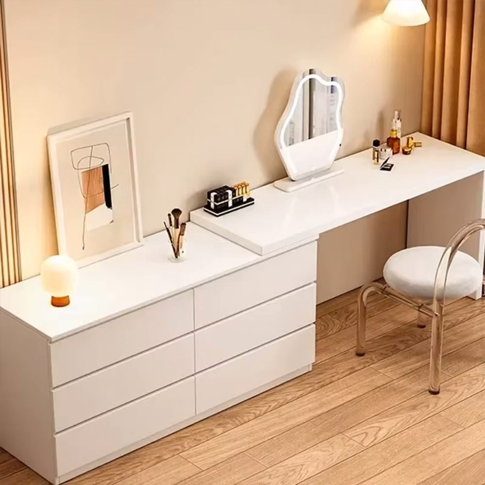Masa de toaleta premium, masa make-up Stunny 120 cm x 40 cm x 75 cm, Homedit - Image 6