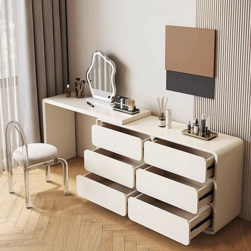 Masa de toaleta extensibila, masa make-up Beaus 120 cm x 40 cm x 73 cm, Homedit - Image 7