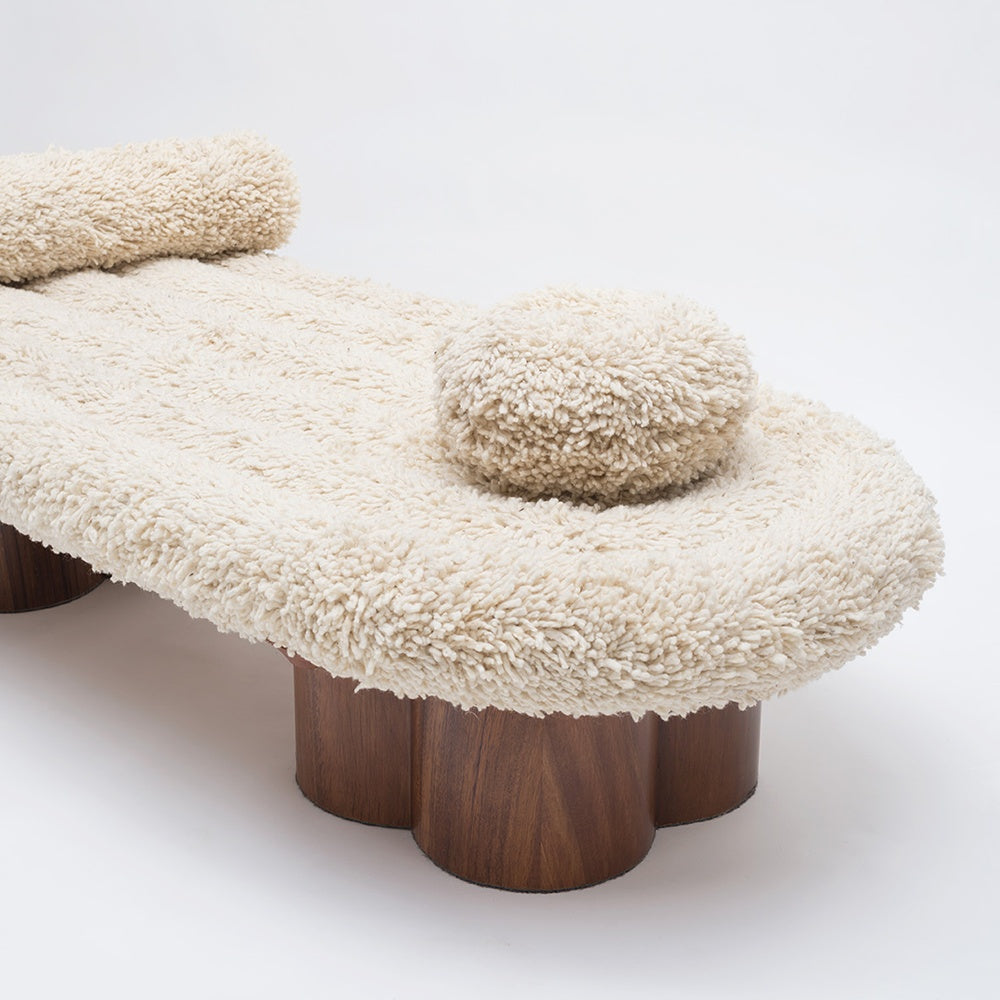 Banca premium din lemn masiv de stejar 120 cm x 50 cm x 45 cm Agnes, Homedit - Image 4