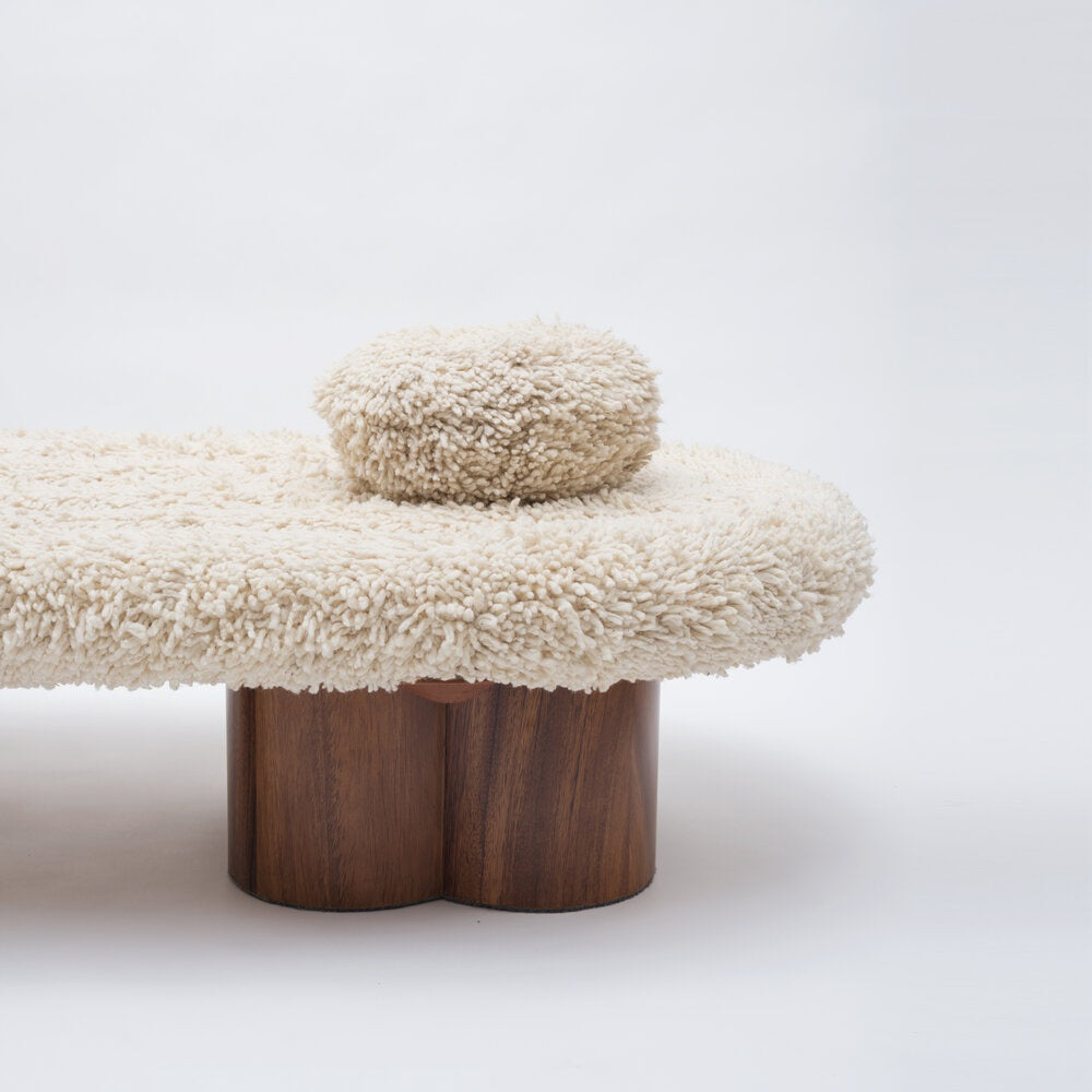 Banca premium din lemn masiv de stejar 120 cm x 50 cm x 45 cm Agnes, Homedit - Image 5