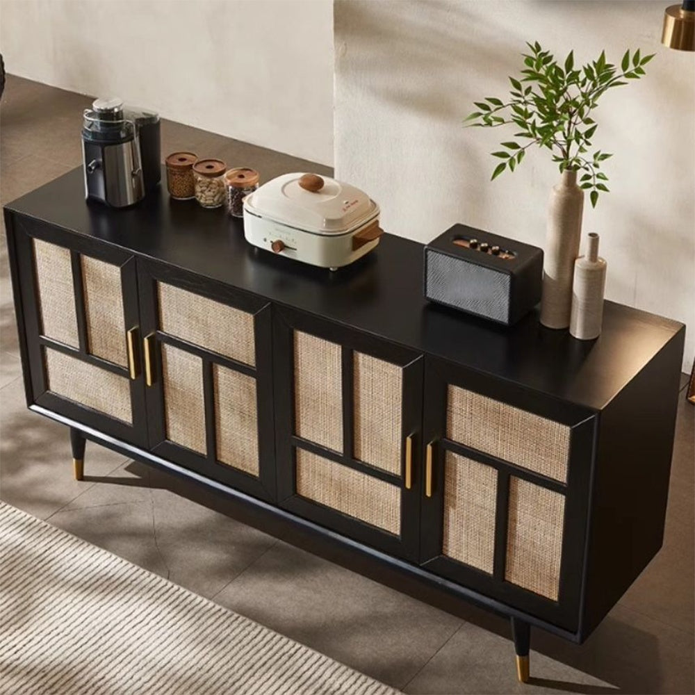 Consola mobilier premium, comoda Manhattan din lemn masiv de frasin 180 cm x 86 cm x 45 cm, Homedit - Image 6