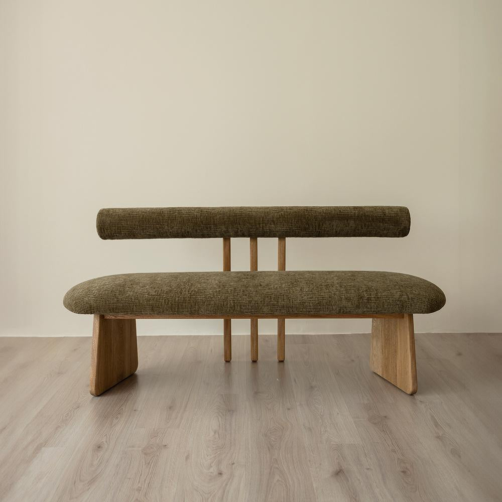 Banca premium din Jazzy, 120 cm x 45 cm x 75 cm, Homedit - Image 2