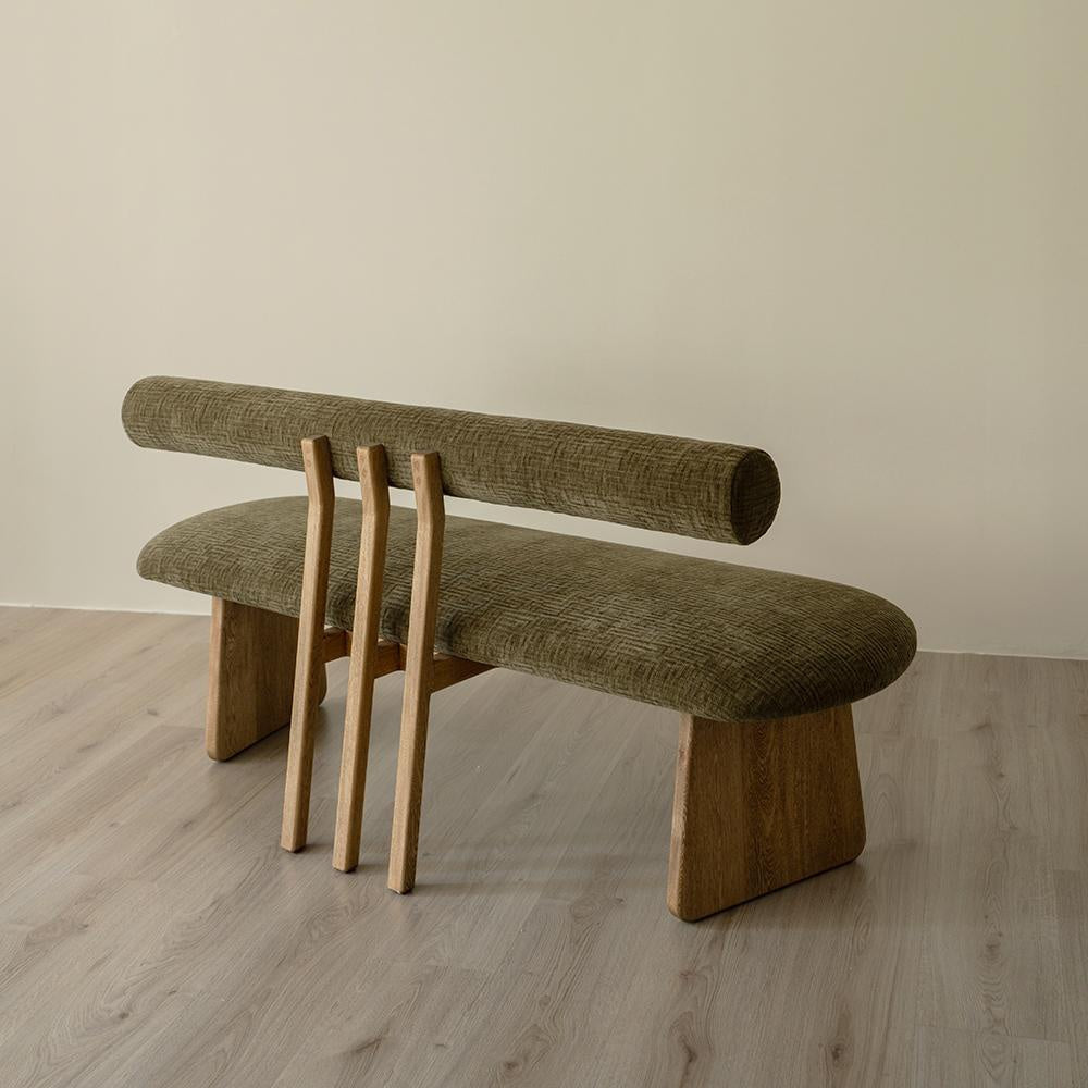 Banca premium din Jazzy, 120 cm x 45 cm x 75 cm, Homedit - Image 4