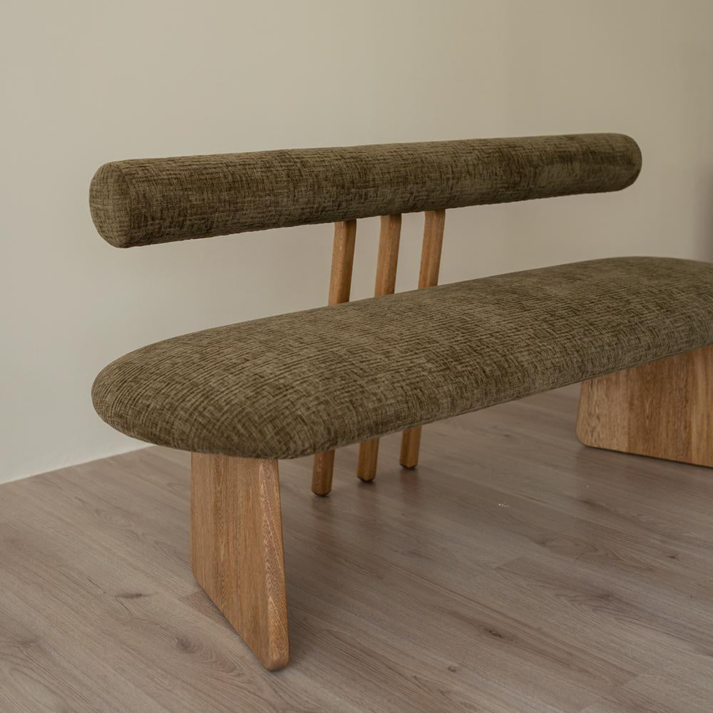 Banca premium din Jazzy, 120 cm x 45 cm x 75 cm, Homedit - Image 5