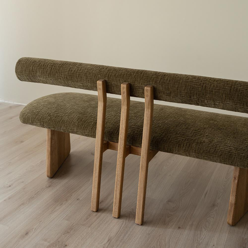 Banca premium din Jazzy, 120 cm x 45 cm x 75 cm, Homedit - Image 6