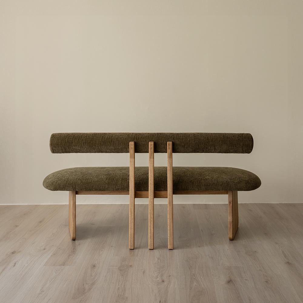 Banca premium din Jazzy, 120 cm x 45 cm x 75 cm, Homedit - Image 3