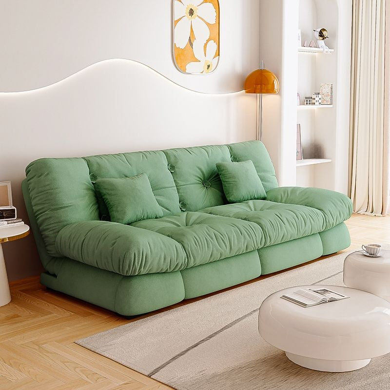 Canapea catifea extensibila, canapea extensibile cu depozitare, Cloudy, Homedit - Image 7