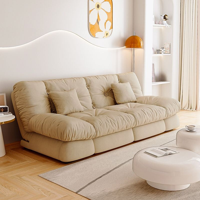 Canapea catifea extensibila, canapea extensibile cu depozitare, Cloudy, Homedit - Image 8