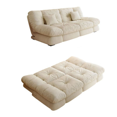 Canapea catifea extensibila, canapea extensibile cu depozitare, Cloudy, Homedit