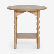 Masuta living Topia din lemn de frasin, 90 cm x 85 cm x 80 cm, Homedit - Image 5