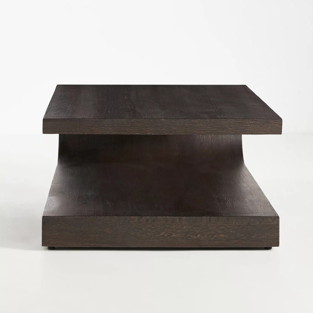 Masuta de cafea Palms din lemn masiv, 122 cm x 76 cm x 43 cm, Homedit - Image 9