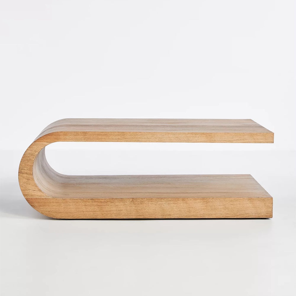 Masuta de cafea Palms din lemn masiv, 122 cm x 76 cm x 43 cm, Homedit - Image 4