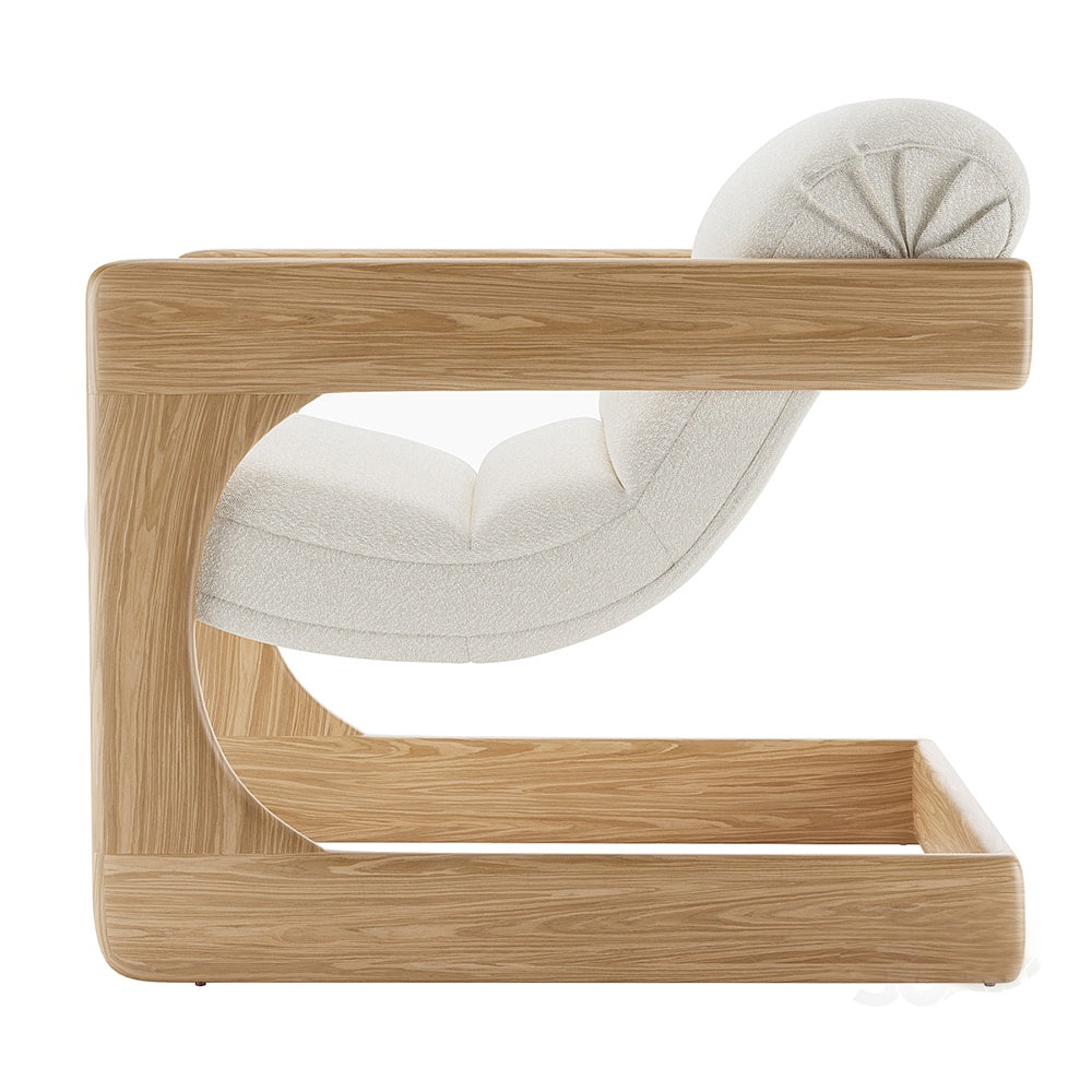 Scaun Tip Fotoliu Premium Lara, 65 x 73 x 76 cm Homedit - Image 4