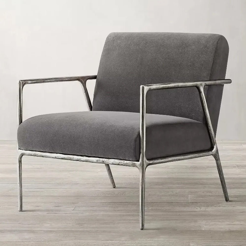 Scaun Tip Fotoliu Premium Thaddeus Black, 58 x 67 x 73 cm, Homedit - Image 3
