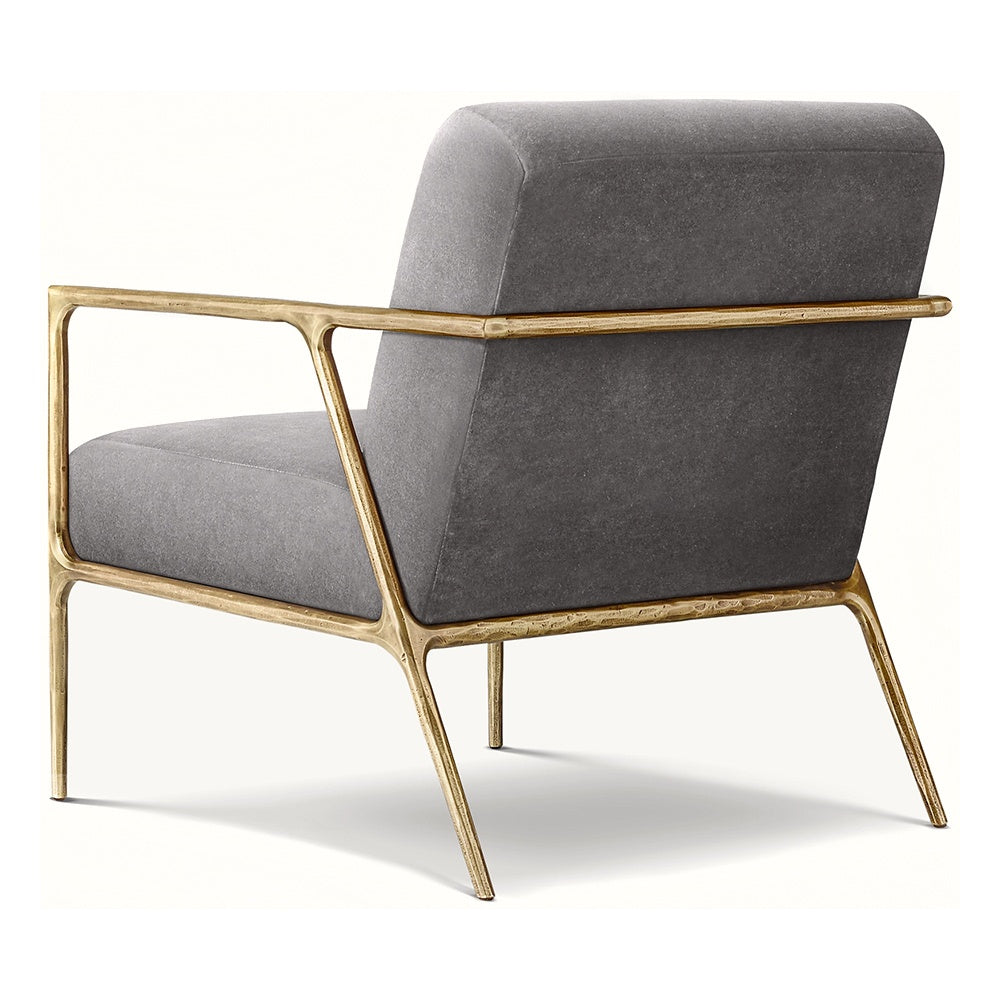 Scaun Tip Fotoliu Premium Thaddeus Black, 58 x 67 x 73 cm, Homedit - Image 6