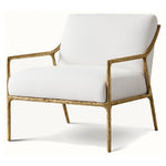 Scaun premium Thaddeus din fier forjat, 68 x 82 x 76 cm Homedit - Image 2