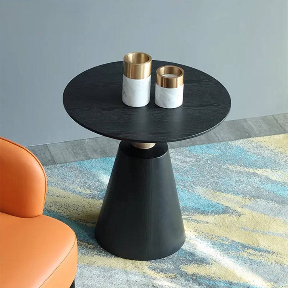 Masa Cocktail Premium Noir Oak, 60 x 64 cm Homedit - Image 3