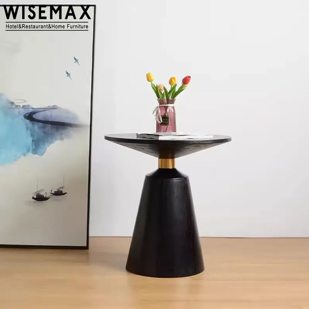 Masa Cocktail Premium Noir Oak, 60 x 64 cm Homedit - Image 4