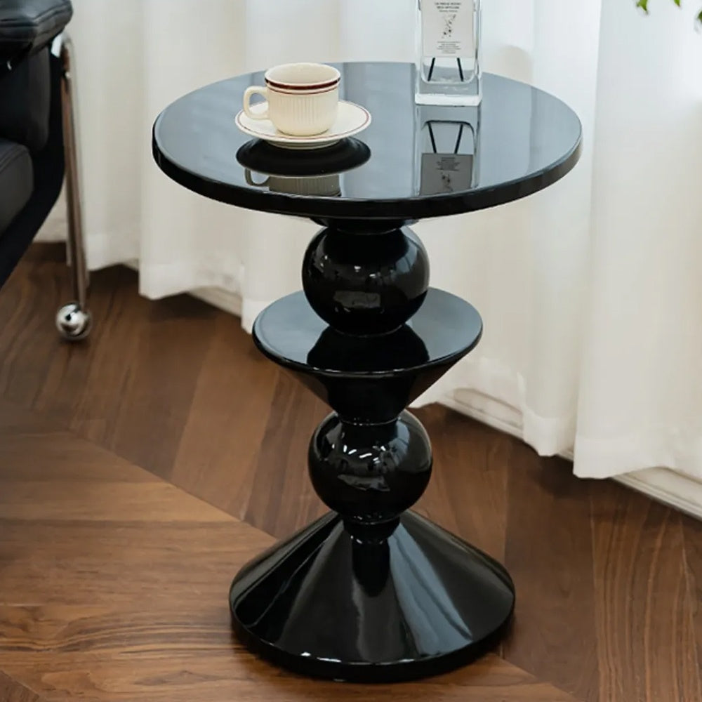 Masuta cafea negru intens Twist Glam, Homedit - Image 4