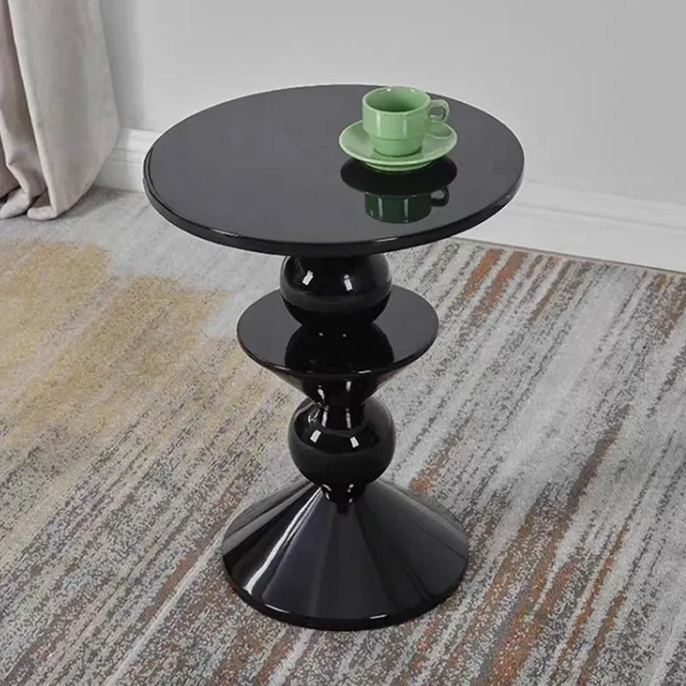 Masuta cafea negru intens Twist Glam, Homedit - Image 5